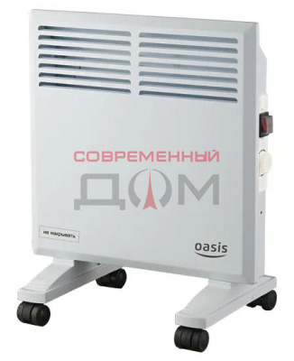 Конвектор электр. Oasis  KM- 5(U ) /500Вт, до 10 м2, напольн, мех. управл./